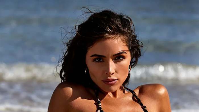 Olivia Culpo was photographed by Josie Clough on Kangaroo Island, South Australia.